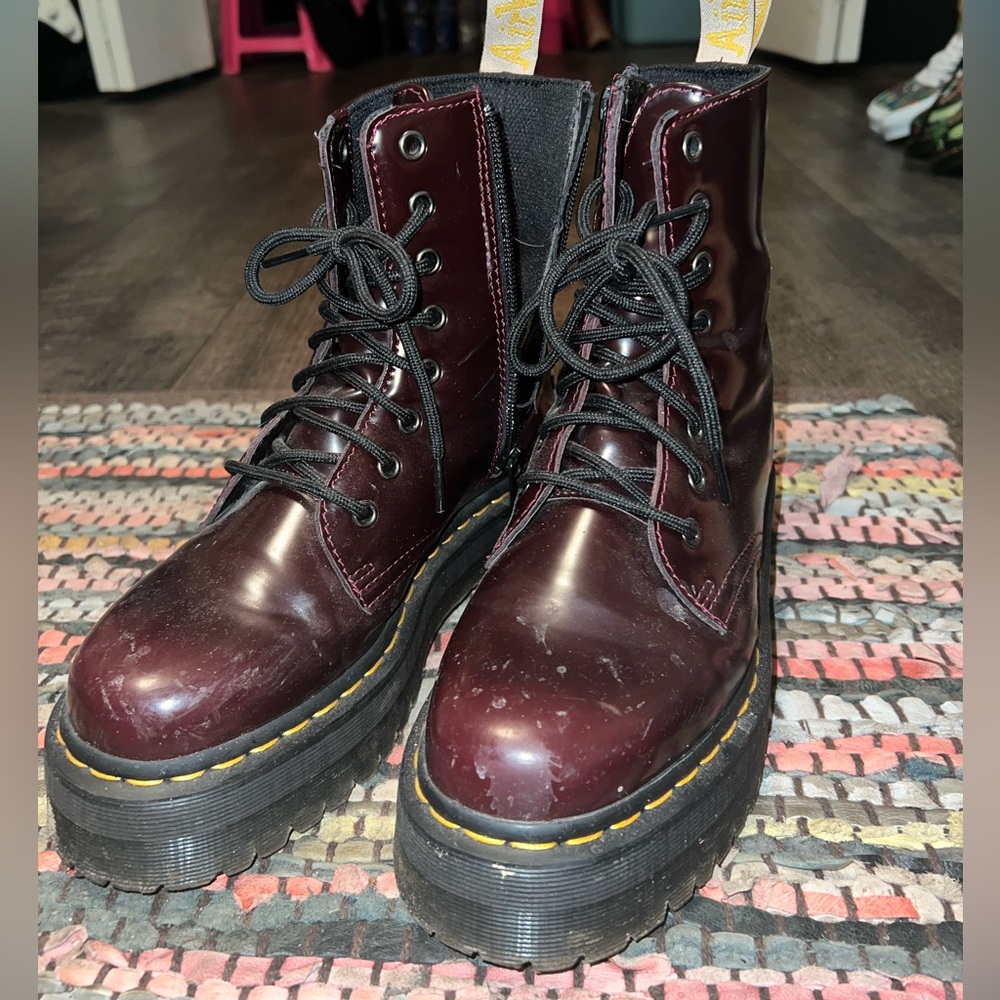 DR MARTENS JADON PLATFORM BOOTS